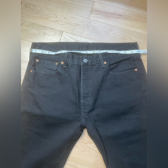 Levi black jeans, size 34x34 - Picture 3 of 9